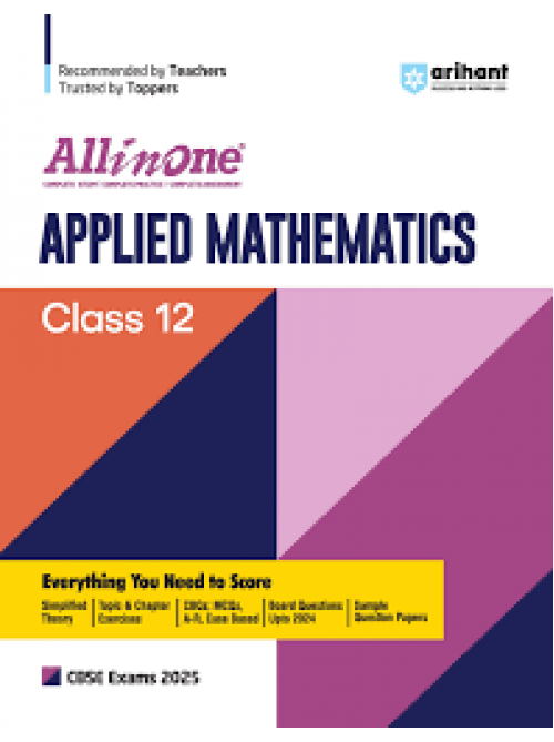 All in One Applied Mathematics Class 12 at Ashirwad Publication 